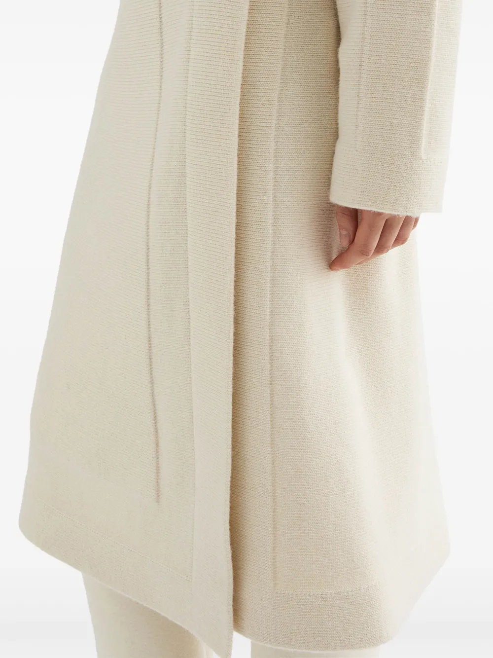 Jil Sander Midi-wikkelrok Beige