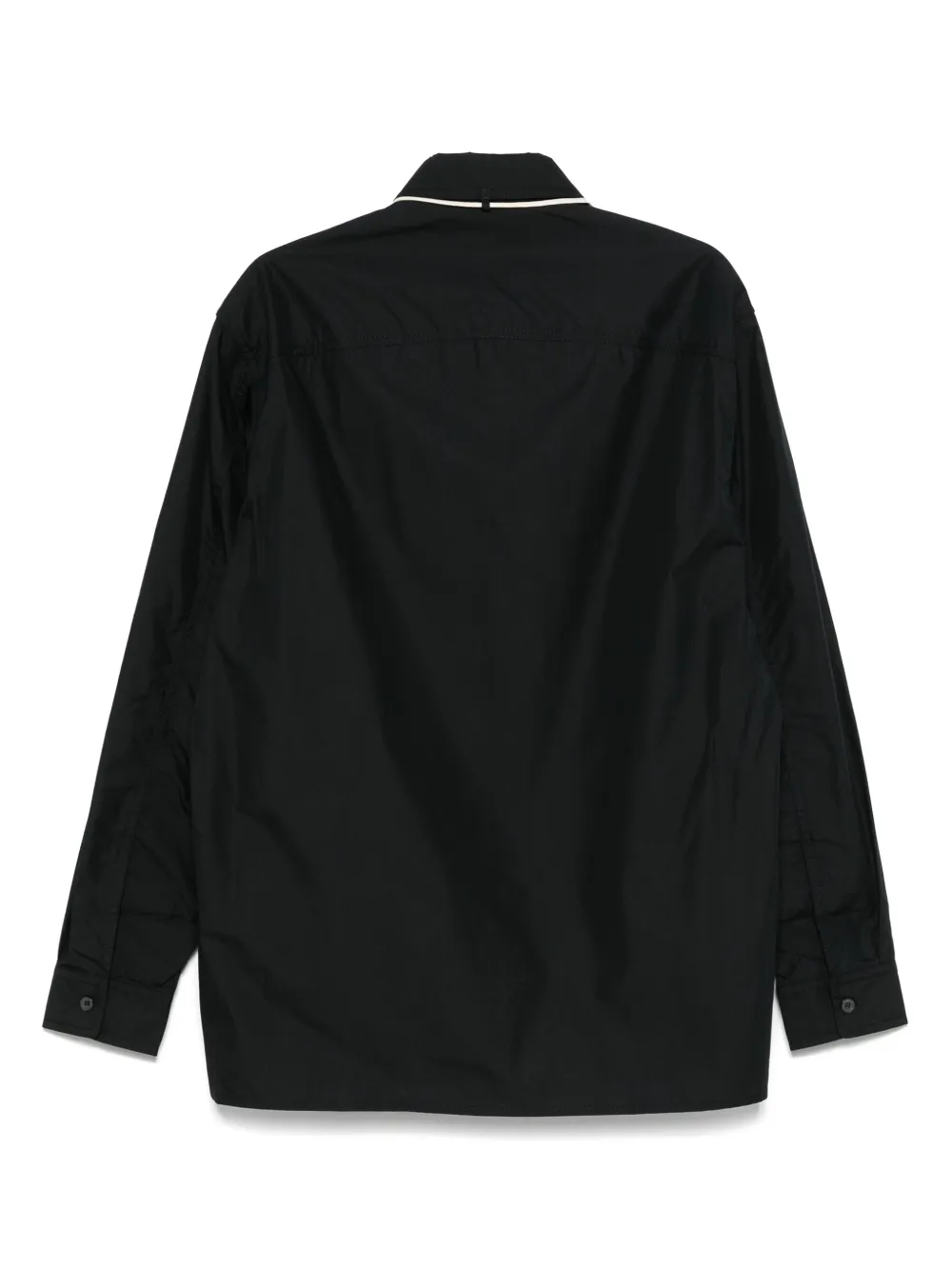 MORDECAI poplin shirt - Zwart