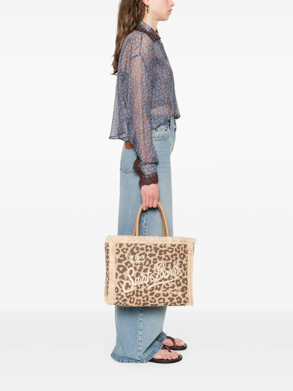 MC2 Saint Barth Vanity tote bag - Beige
