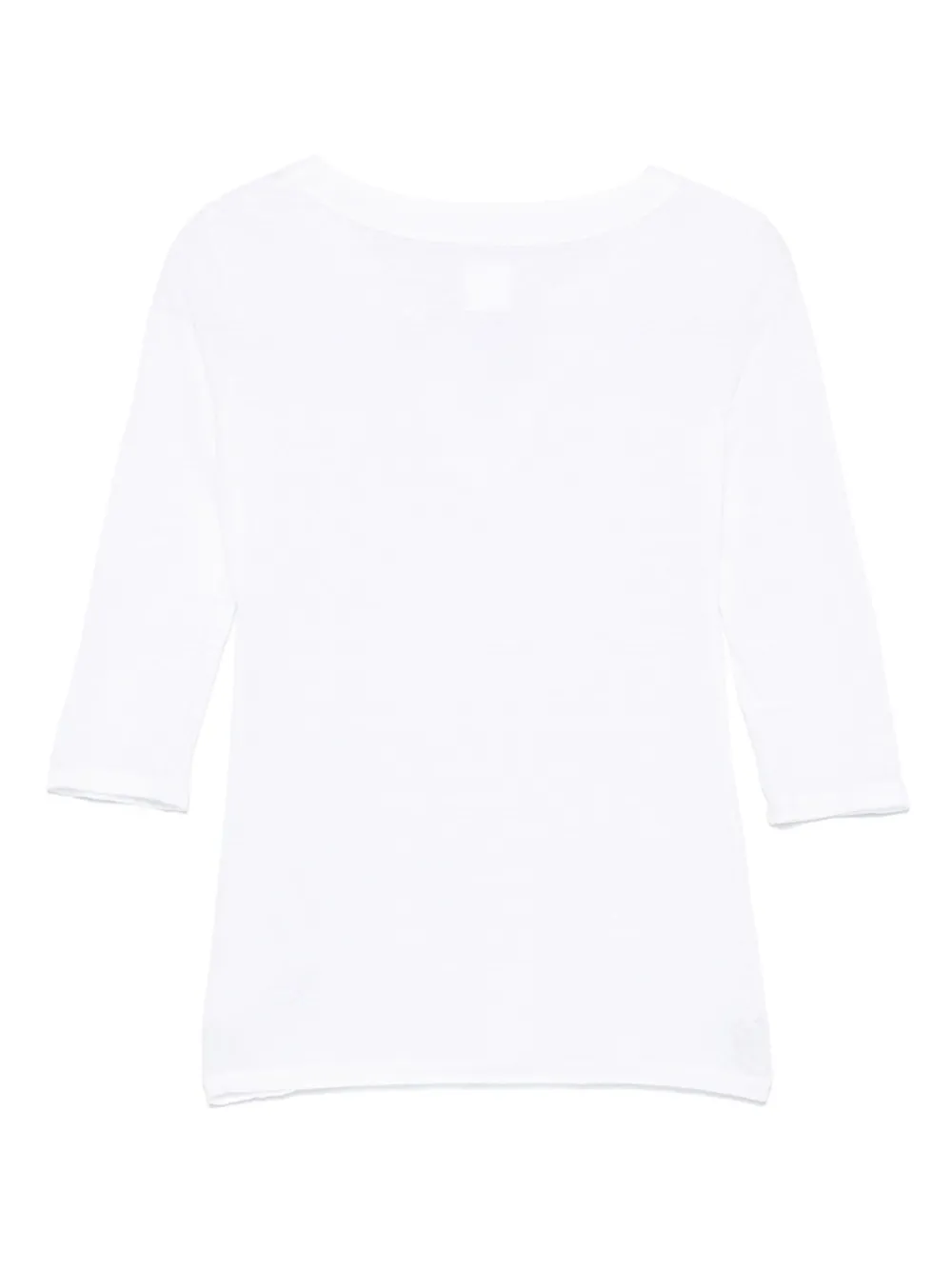 120% Lino linen blouse - Wit