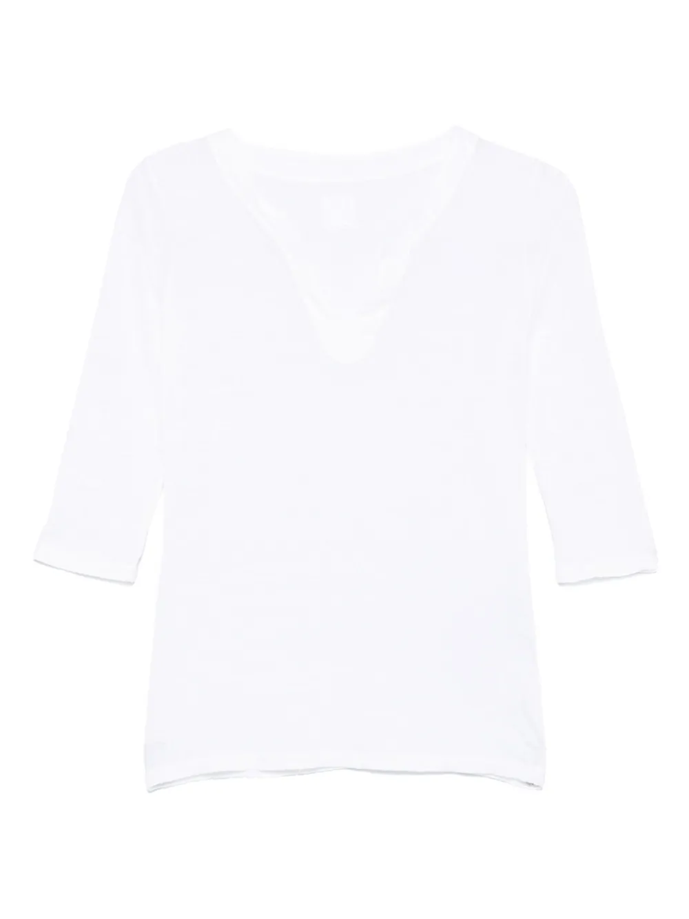 120% Lino Linnen shirt Wit