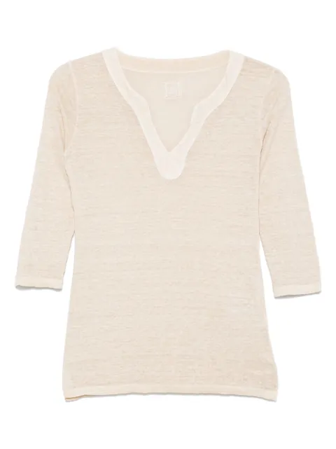 120% Lino linen blouse