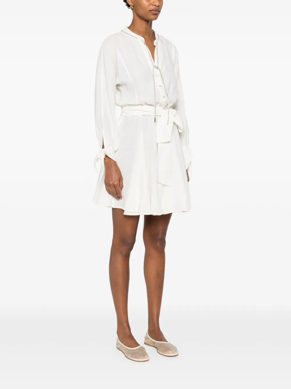 120% LINO LINEN DRESS