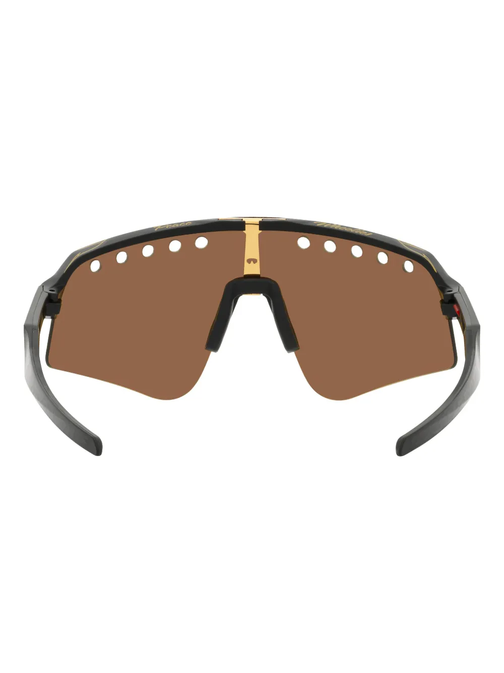 Oakley x Troy Lee Designs Sutro Lite Sweep cut-out sunglasses Zwart