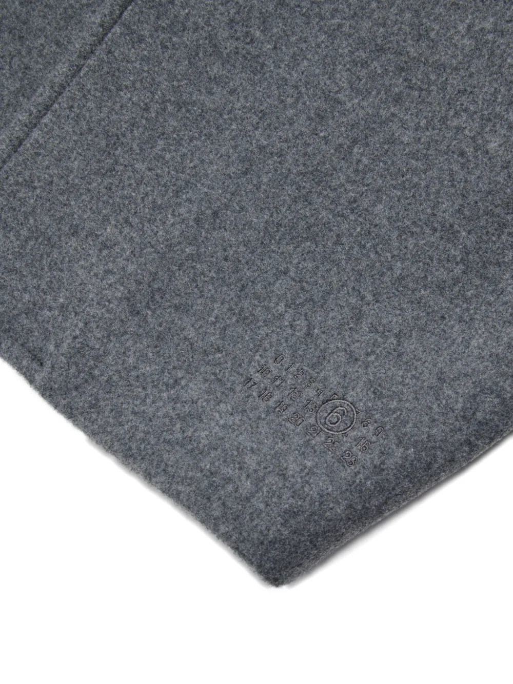 MM6 Maison Margiela Kids Wollen jas Grijs