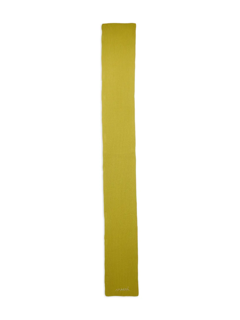 Marni Kids Sjaal met geborduurd logo Groen