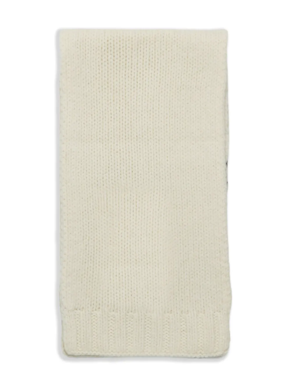 MM6 Maison Margiela Kids Sjaal met Numbers-patroon Beige