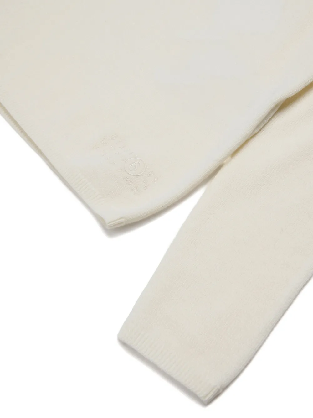 MM6 Maison Margiela Kids Wollen trui Beige