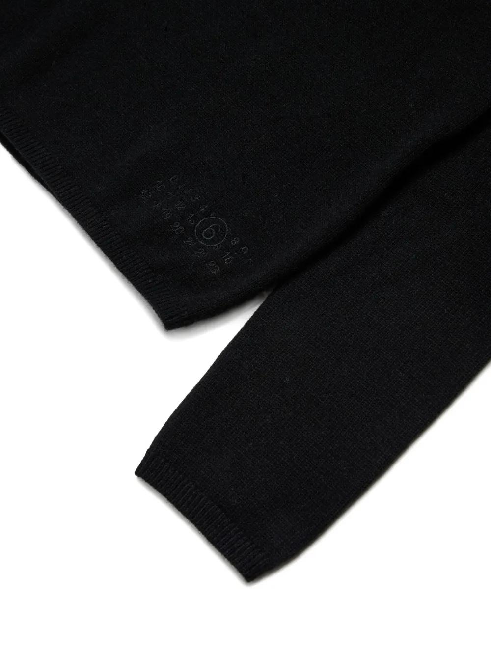 MM6 Maison Margiela Kids Gebreide trui Zwart