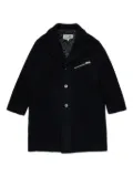 MM6 Maison Margiela Kids wool coat - Black