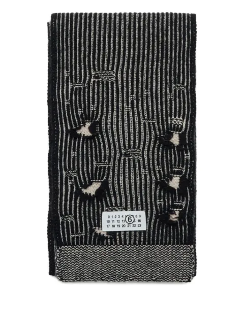 MM6 Maison Margiela Kids wool scarf