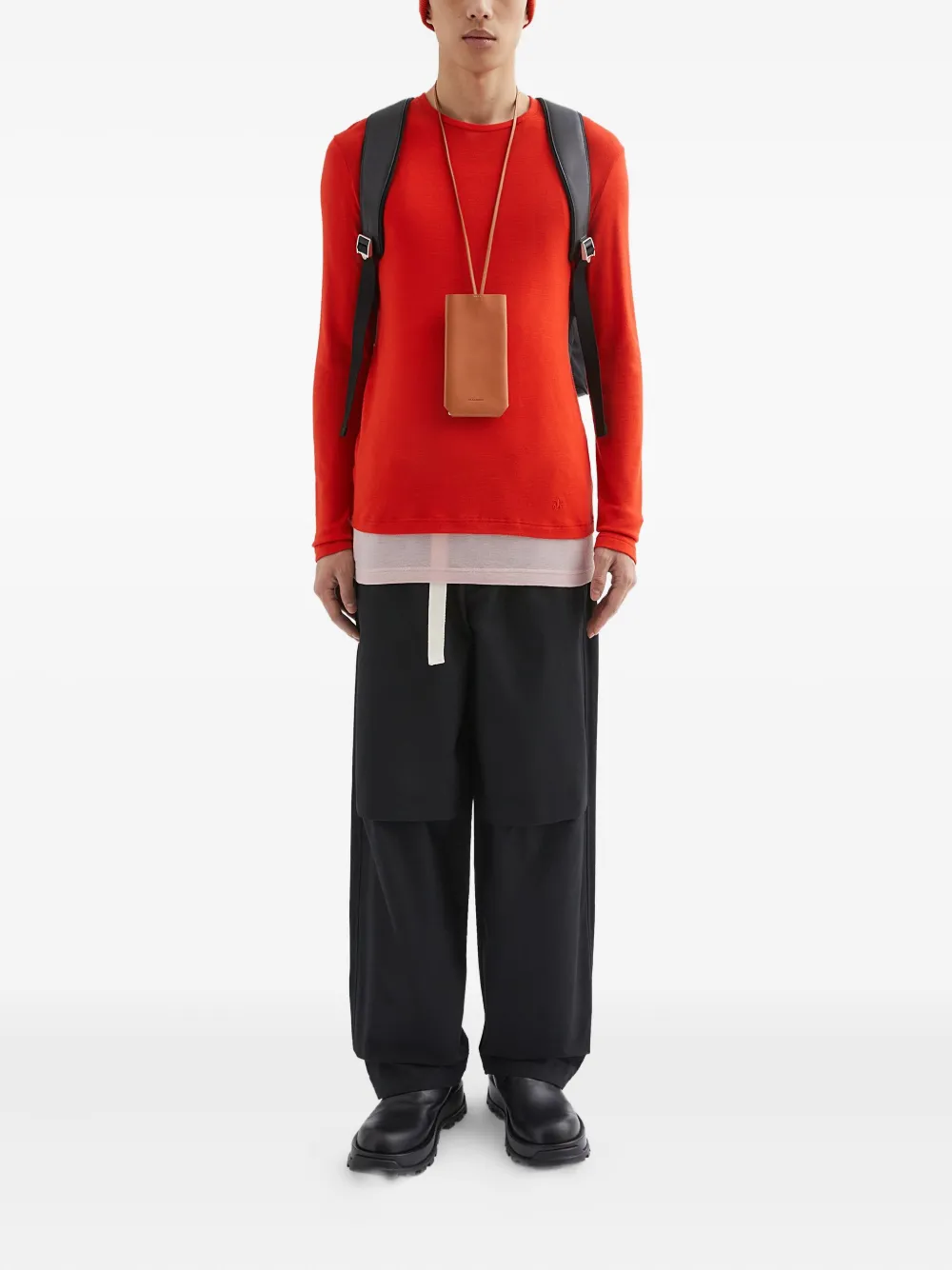 JIL SANDER+ wool layered T-shirt | T-Shirts | Image 2