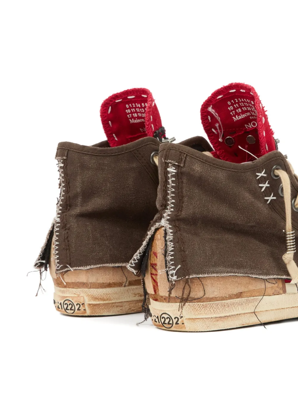 Maison Margiela High-top sneakers Bruin