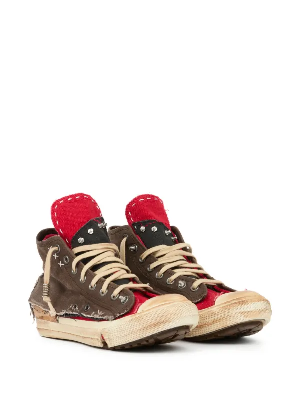 Maison Margiela Loved To Death Sneakers | Brown | FARFETCH