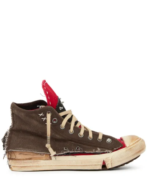 Maison Margiela distressed high-top sneakers