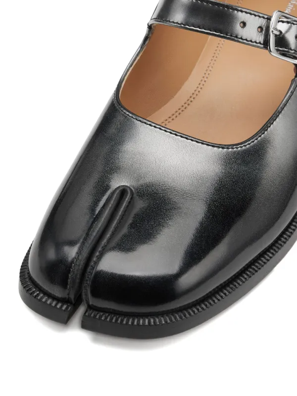 Maison Margiela Tabi Mary-Janes Shoes | Black | FARFETCH