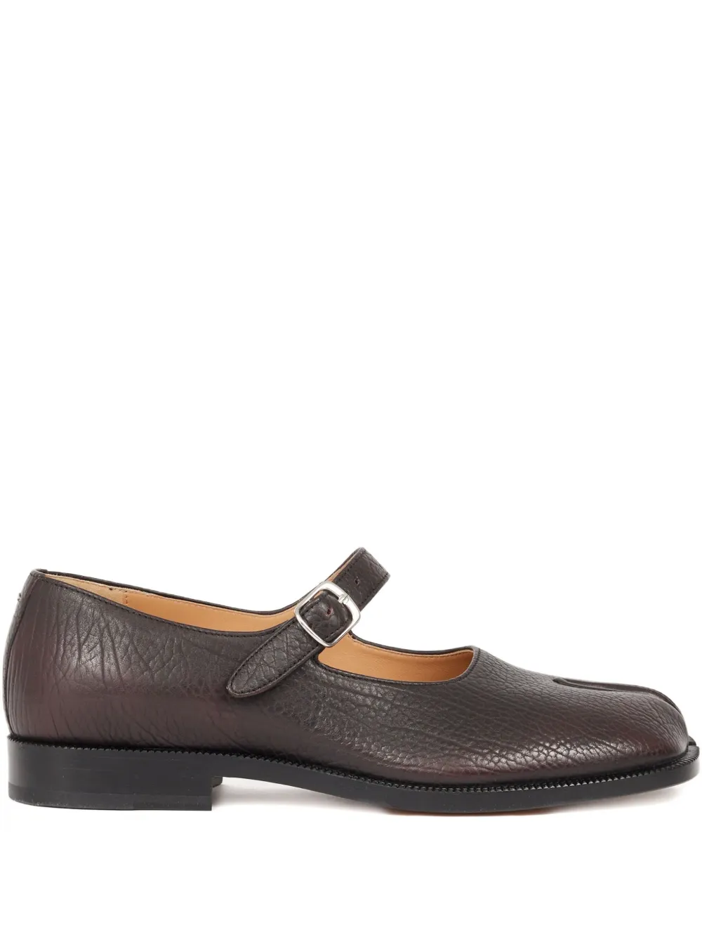 Maison Margiela Tabi Mary Jane loafers Brown