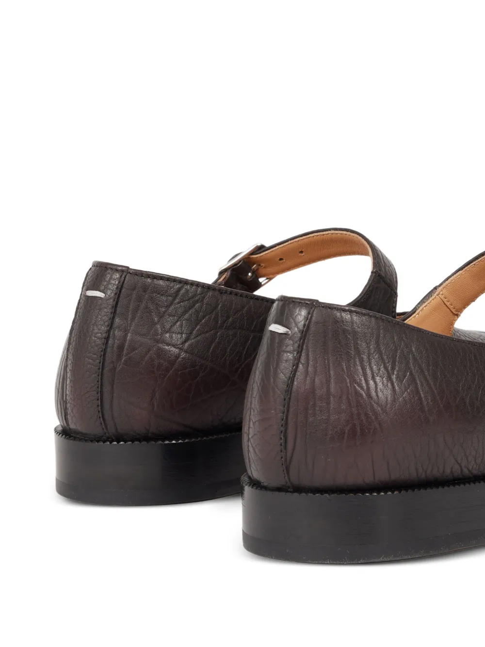 Maison Margiela Tabi Mary Jane loafers Brown