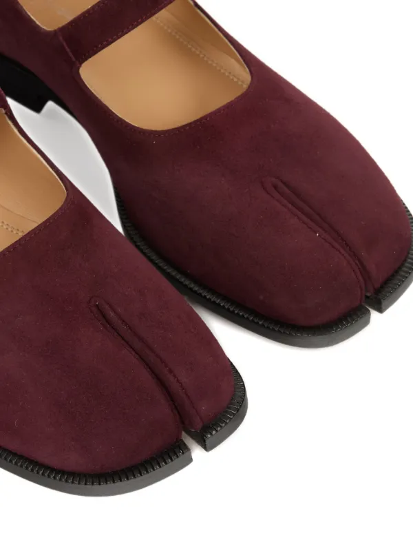 Maison Margiela Sapato Boneca Tabi | Vermelho | FARFETCH BR