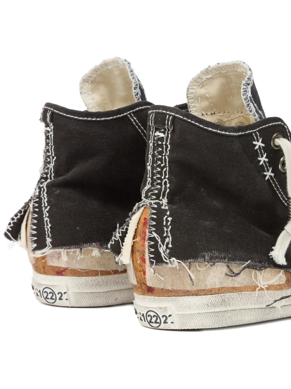 Maison Margiela High-top sneakers Zwart