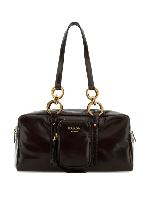 Prada leather tote bag