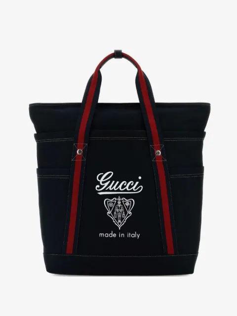 Gucci shopping-taske i lærred