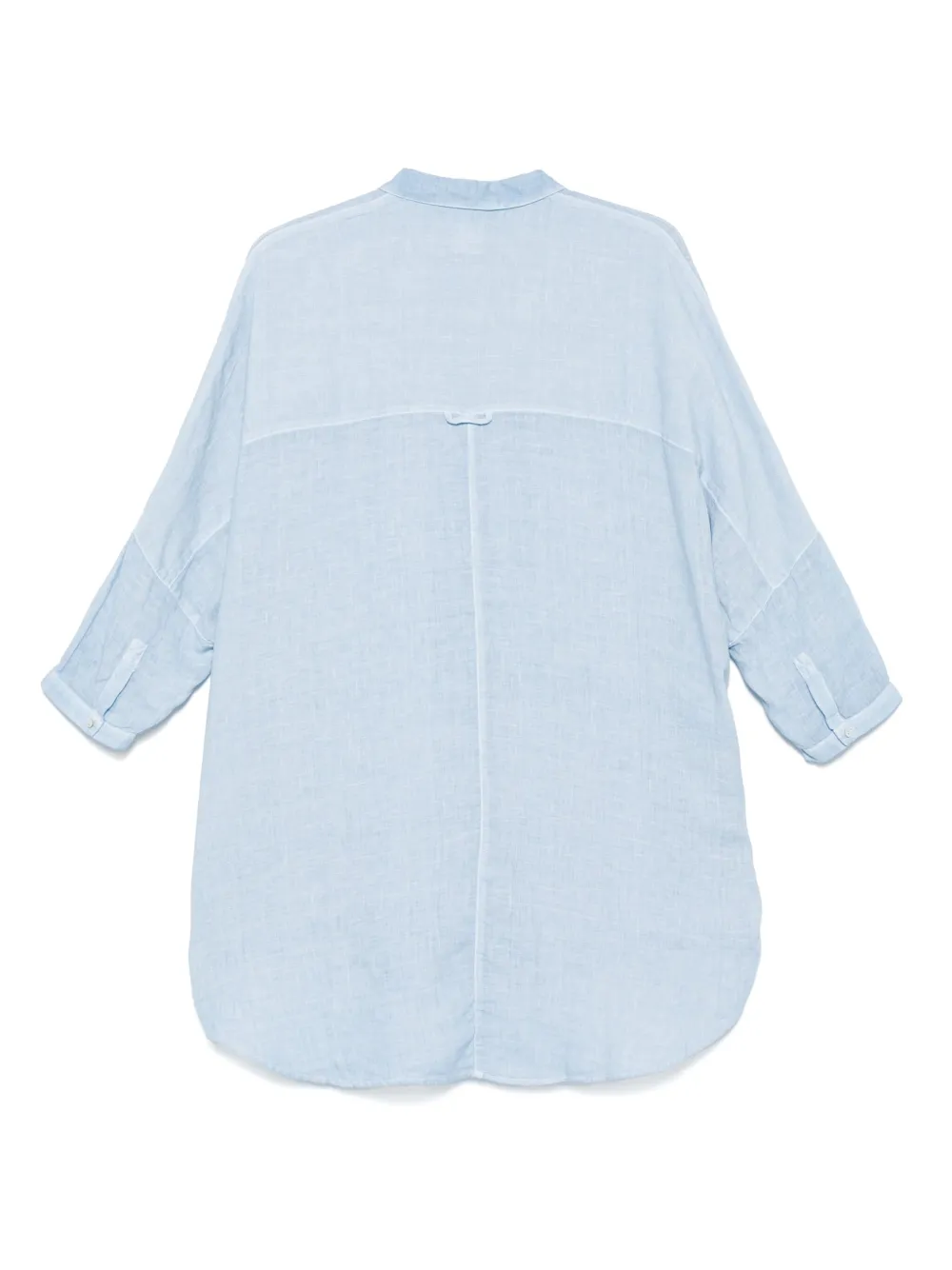 120% Lino linen shirt - Blauw