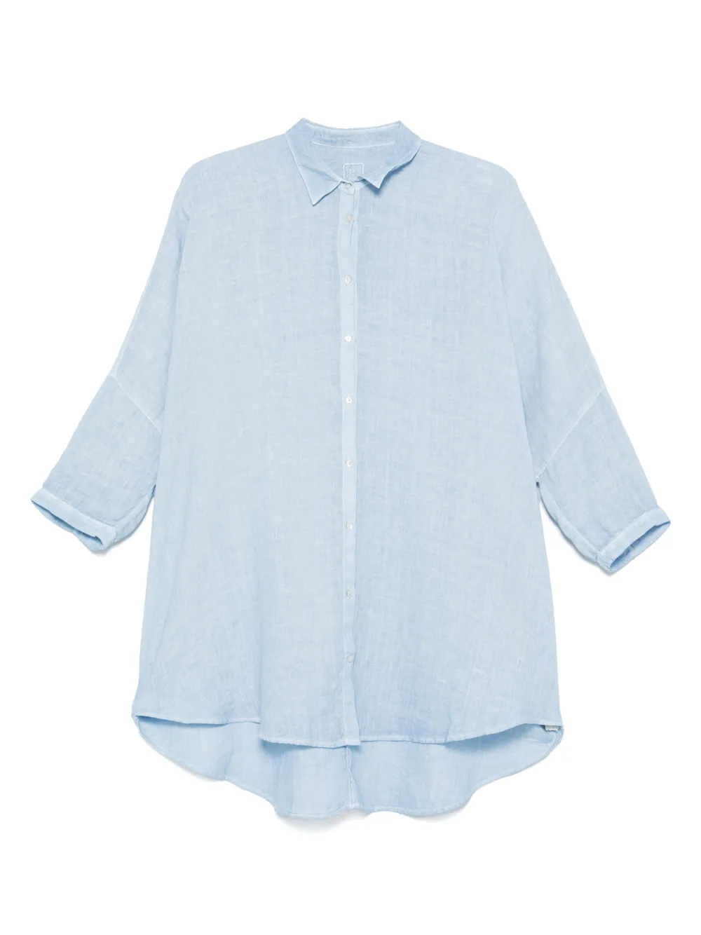120% Lino linen shirt - ブルー 120% Lino linen shirt - ブルー
