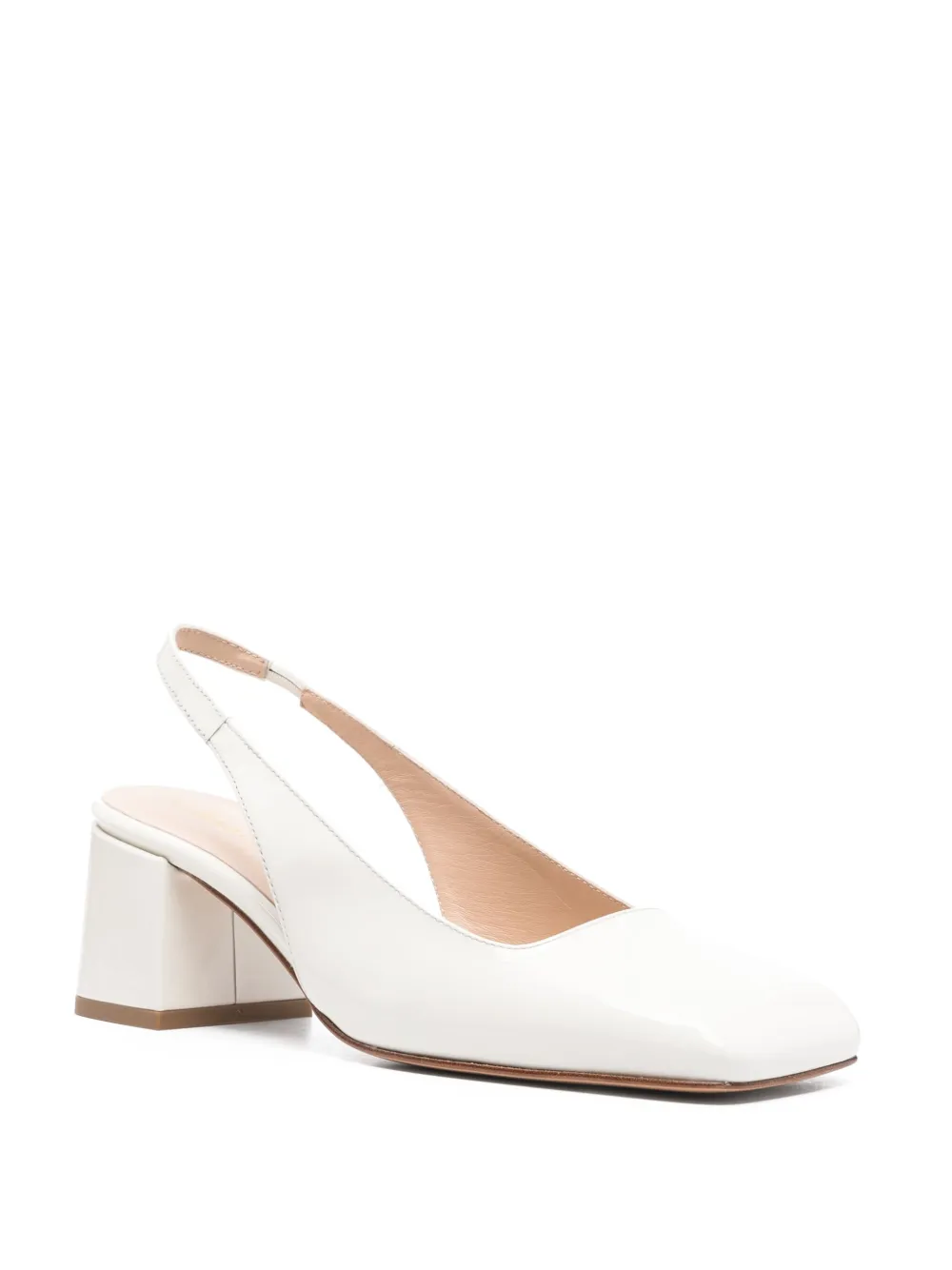 Anna F. 60mm 1839 slingback pumps White