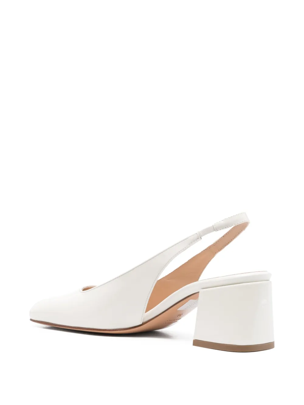 Anna F. 60mm 1839 slingback pumps White