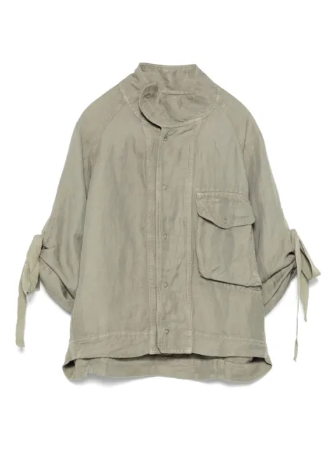 120% Lino linen-blend jacket