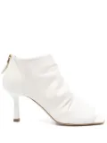 The Seller open-toe heeled ankle boots - White