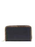 Stella McCartney chain-trimmed zip-around wallet - Blue
