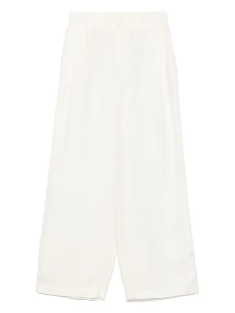 120% Lino linen-blend trousers
