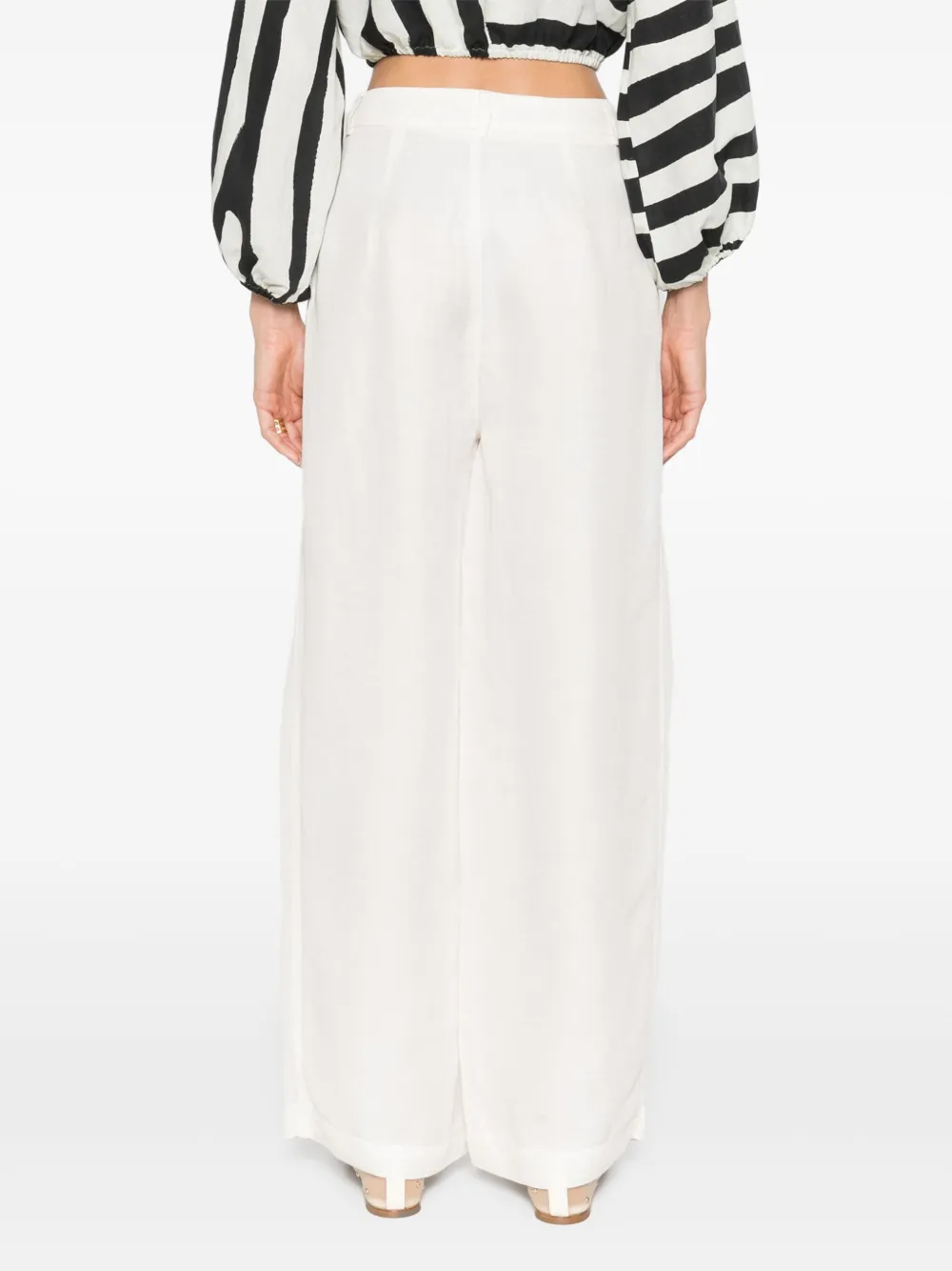 Shop 120% Lino Linen-blend Trousers