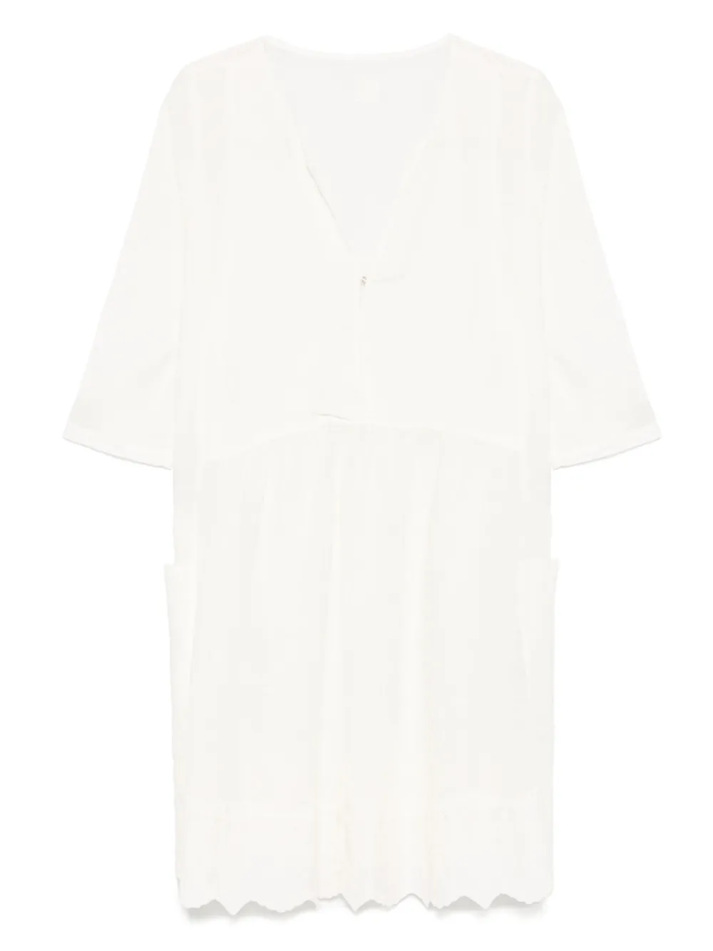 120% LINO LINEN DRESS 