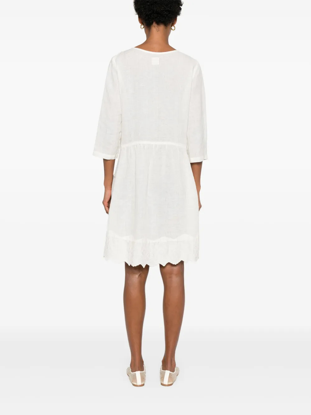 120% LINO LINEN DRESS 