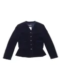 CHANEL Pre-Owned 1990s wool jacket - Blue