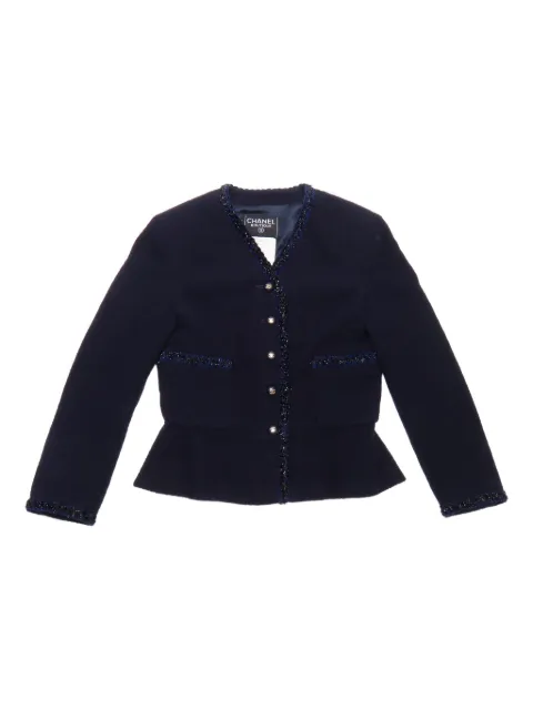CHANEL Pre-Owned 1990s wool jacket 