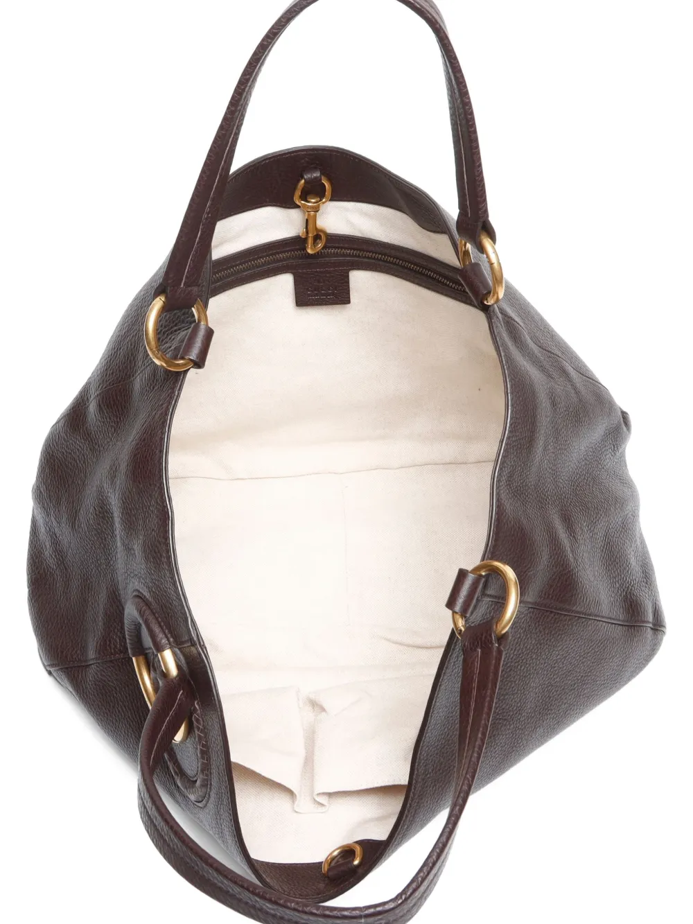 Pre-owned Gucci 2010-2020s Interlocking G Leather Tote Bag