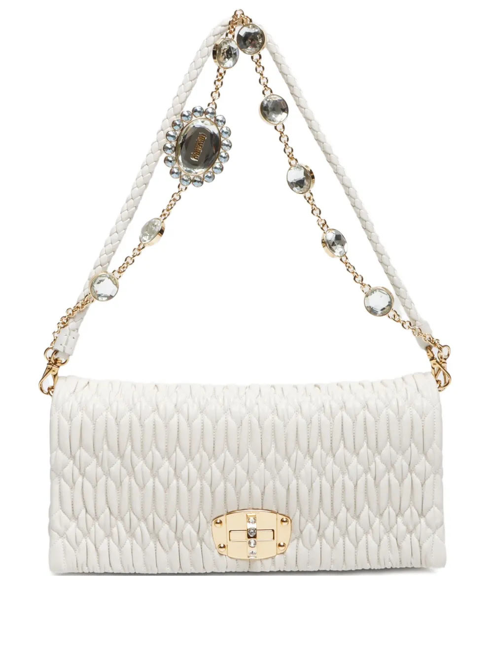 Pre-owned Miu Miu 2010-2020s Matelasse Shoulder Bag