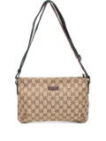 Gucci Pre-Owned 2010-2020s classic GG-canvas shoulder bag - Brown