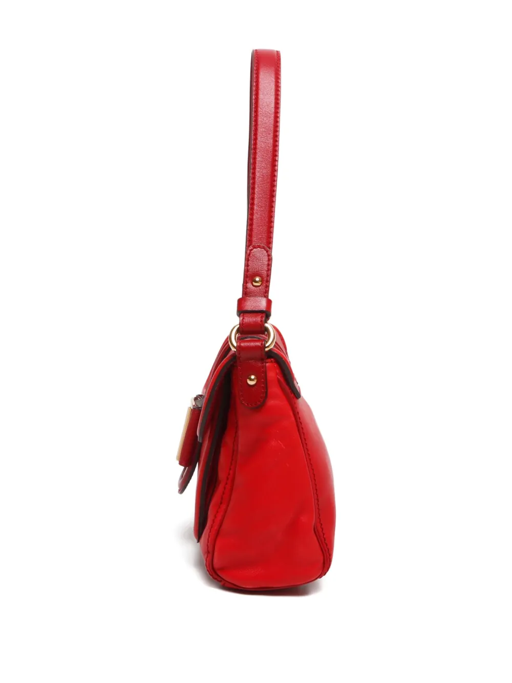 Pre-owned Ferragamo 2010-2024 Vara Shoulder Bag In Red