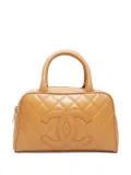 CHANEL Pre-Owned 2003-2004 mini Boston bag - Neutrals