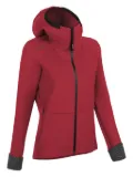 LAMUNT zip-up hoodie - Red