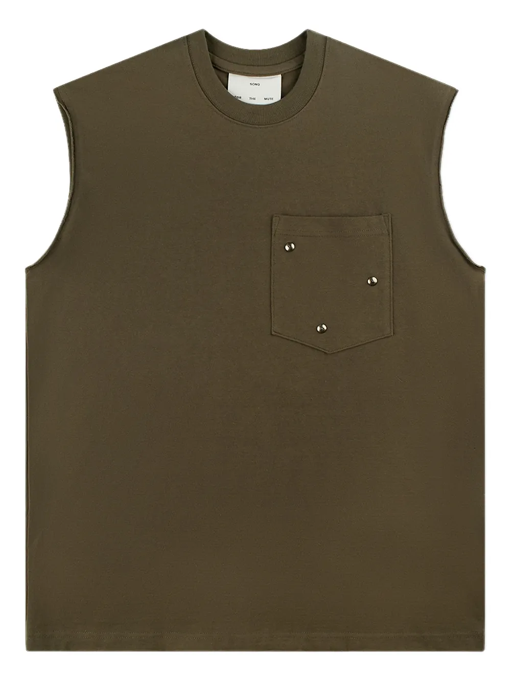 Song For The Mute arabesque-print tank top | Brown | Image 1