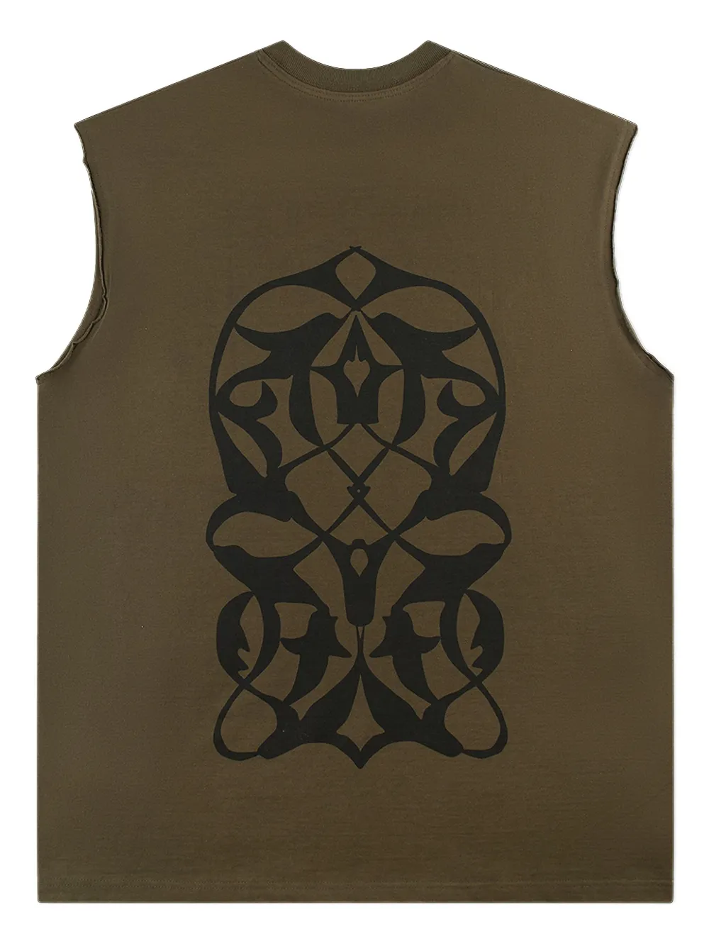 Song For The Mute arabesque-print tank top - Bruin