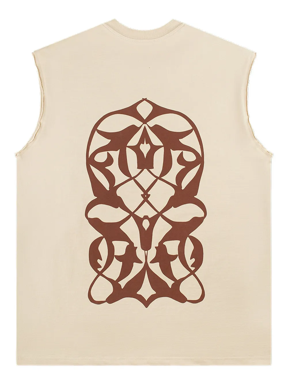 Song For The Mute Arabesque White vest - Beige