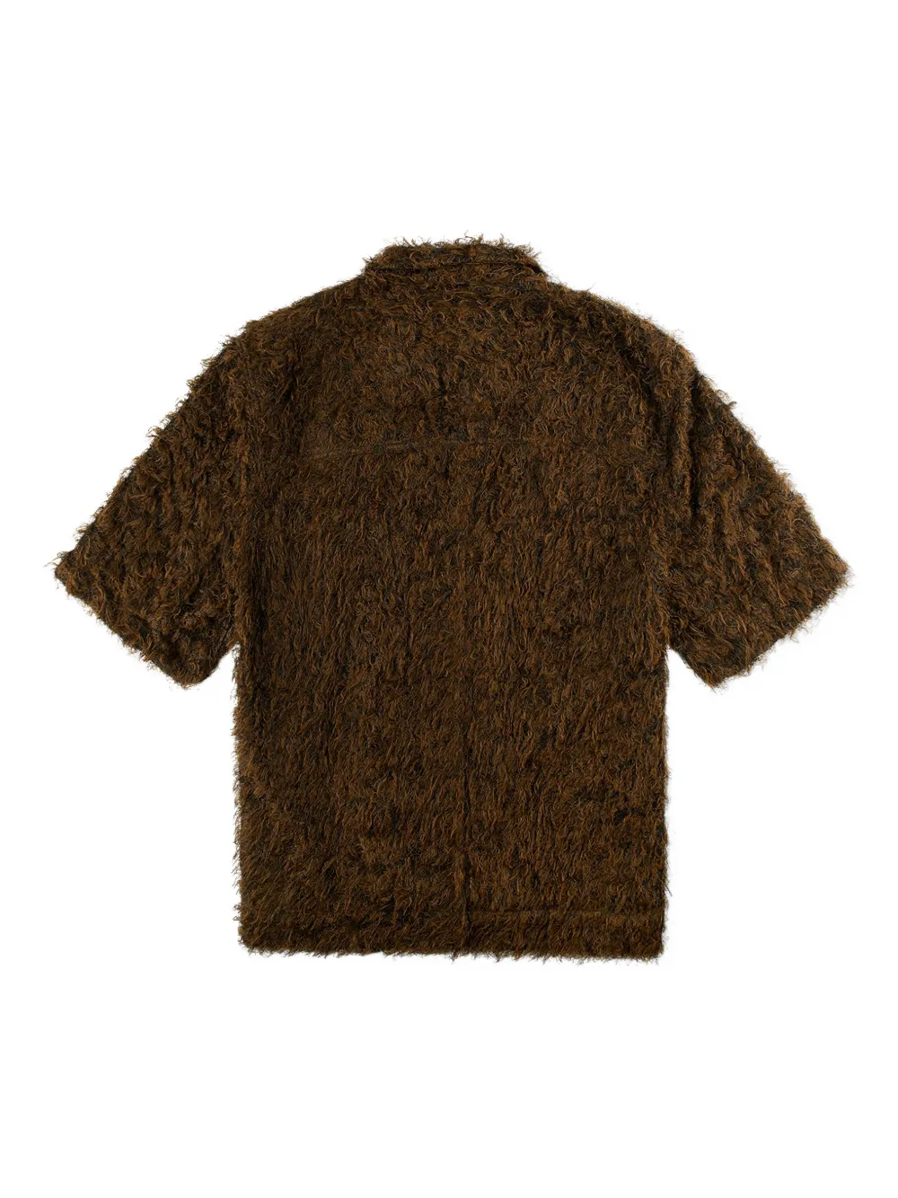 Song For The Mute zip-up box shirt - Bruin