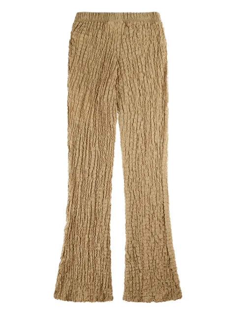 Song For The Mute pantalones con efecto arrugado